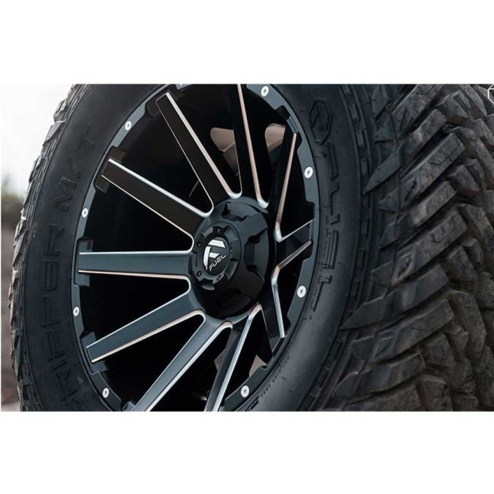 Felga aluminiowa D616 Contra Matte Black Milled Fuel - ujęcie 6