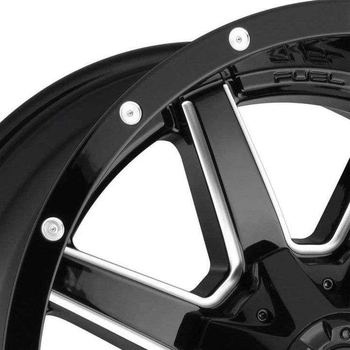 Felga aluminiowa D610 Maverick Gloss Black Milled Fuel - ujęcie 3