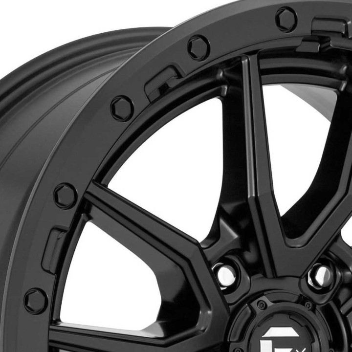 Felga aluminiowa D679 Rebel 5 Matte Black Fuel - ujęcie 4