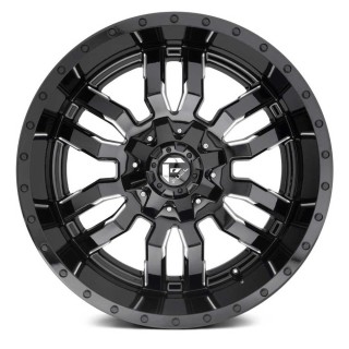 Felga aluminiowa D595 Sledge Gloss Black Milled Fuel - ujęcie 2