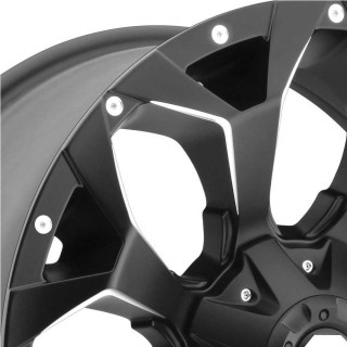 Felga aluminiowa D546 Assault Matte Black Milled Fuel - ujęcie 2
