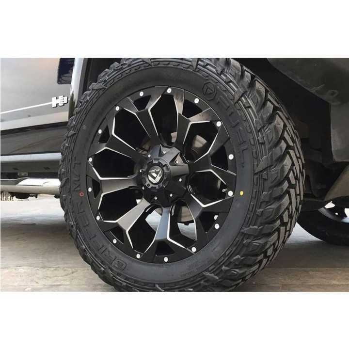 Felga aluminiowa D546 Assault Matte Black Milled Fuel - ujęcie 4