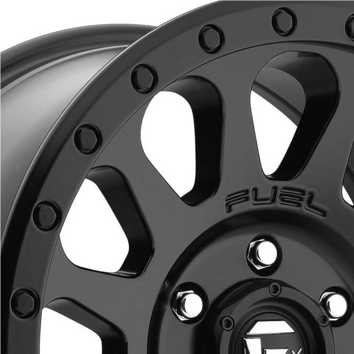 Felga aluminiowa D579 Vector Matte Black Fuel - ujęcie 3