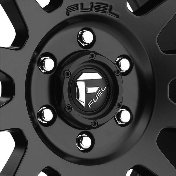 Felga aluminiowa D579 Vector Matte Black Fuel - ujęcie 4