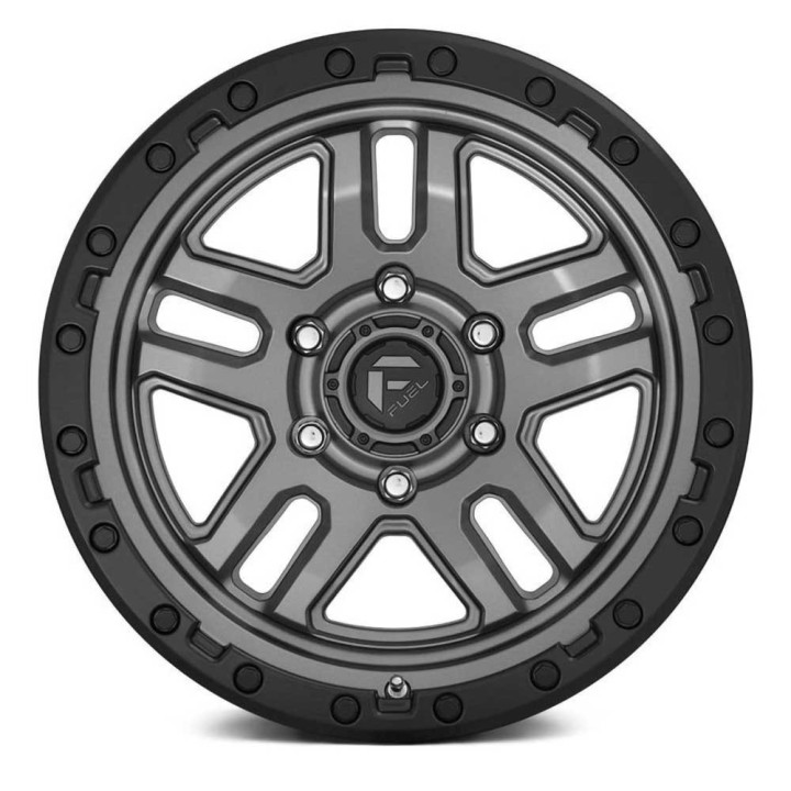 Felga aluminiowa D701 Ammo Matte Gunmetal/Black Bead Ring Fuel - ujęcie 2