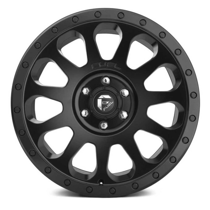 Felga aluminiowa D579 Vector Matte Black Fuel - ujęcie 5