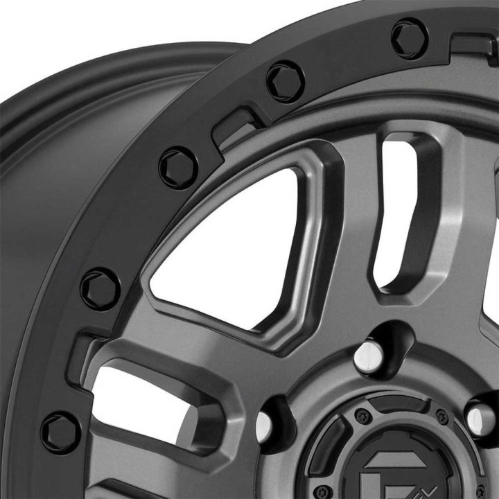 Felga aluminiowa D701 Ammo Matte Gunmetal/Black Bead Ring Fuel - ujęcie 4