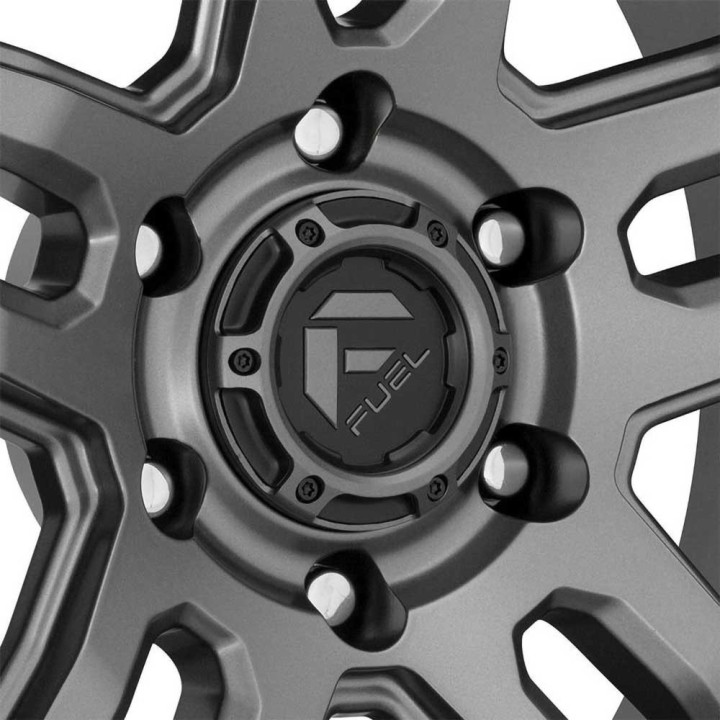 Felga aluminiowa D701 Ammo Matte Gunmetal/Black Bead Ring Fuel - ujęcie 5