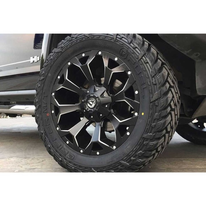Felga aluminiowa D546 Assault Matte Black Milled Fuel - ujęcie 4