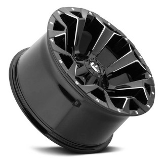 Felga aluminiowa D576 Assault Gloss Black Milled Fuel - ujęcie 2