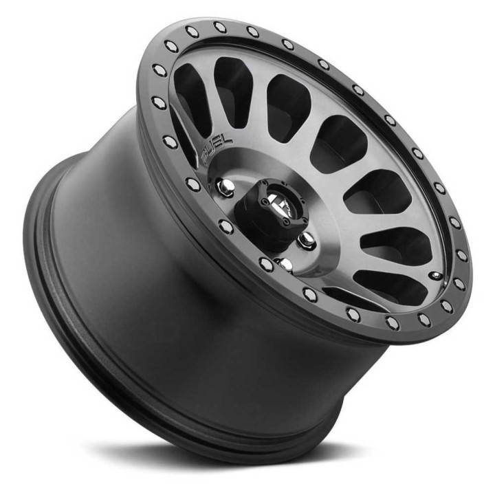 Felga aluminiowa D601 Vector Matte Gunmetal/Black Bead Ring Fuel - ujęcie 2