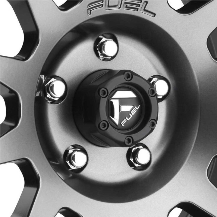 Felga aluminiowa D601 Vector Matte Gunmetal/Black Bead Ring Fuel - ujęcie 5