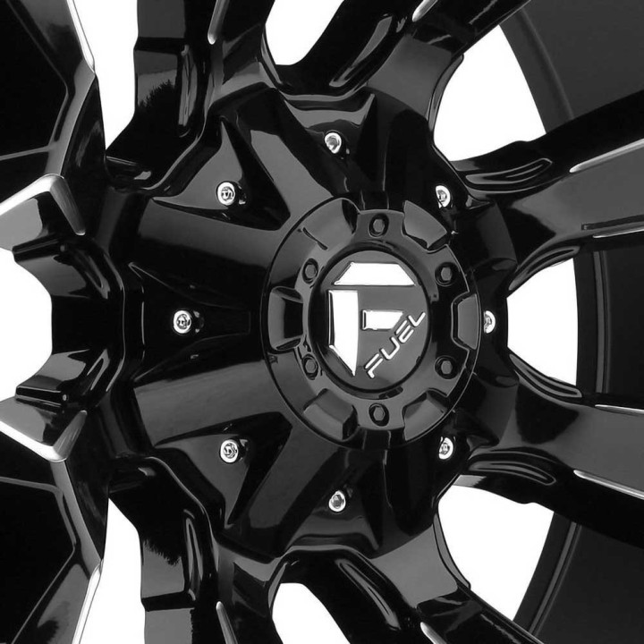 Felga aluminiowa D576 Assault Gloss Black Milled Fuel - ujęcie 5