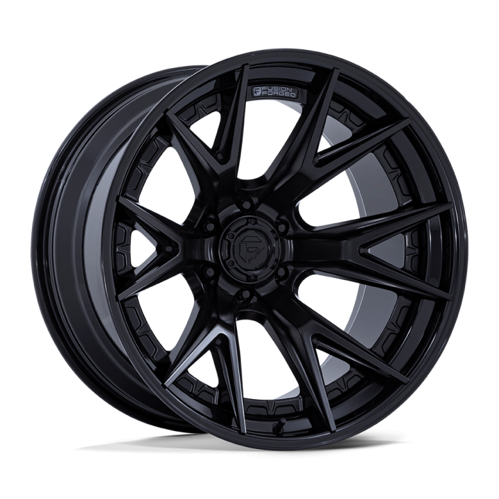 Felga aluminiowa FC402 CATALYST Matte Black W/ Gloss Black Lip Fuel