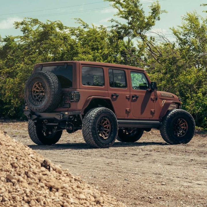 Felga aluminiowa D696 Covert Matte Bronze/Black Bead Ring Fuel - ujęcie 5