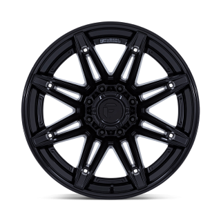 Felga aluminiowa FC401 BRAWL Matte Black W/ Gloss Black Lip Fuel - ujęcie 2