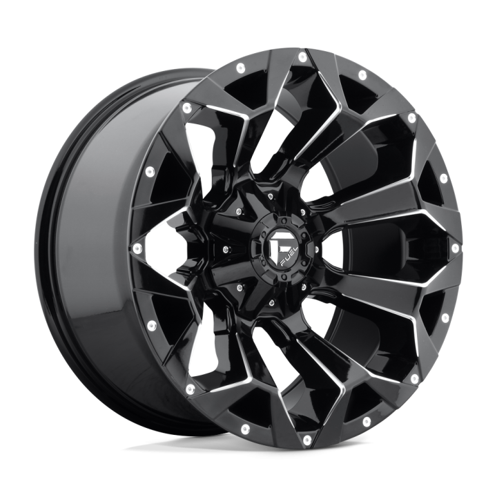 Felga aluminiowa ASSAULT Gloss Black Milled Fuel