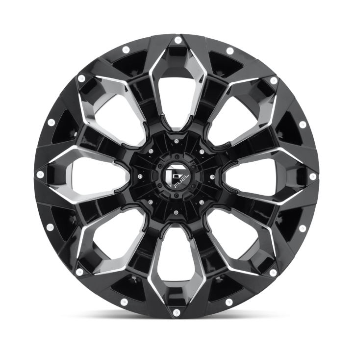 Felga aluminiowa ASSAULT Gloss Black Milled Fuel - ujęcie 3