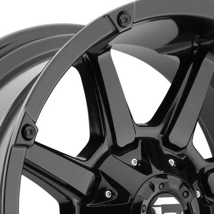 Felga aluminiowa D556 Coupler Matte Black/Double Dark Tint Fuel - ujęcie 3
