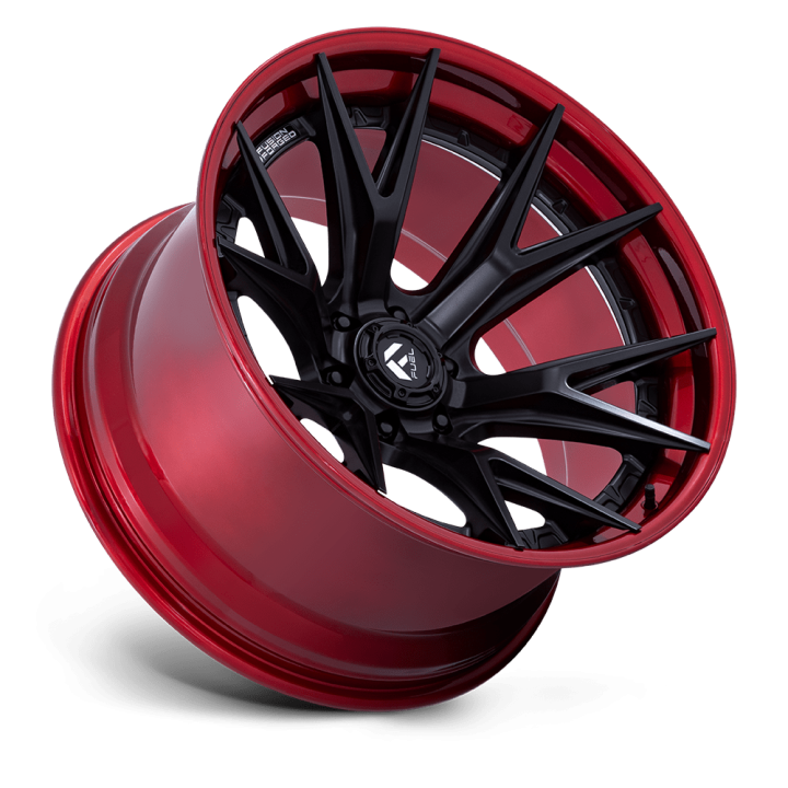 Felga aluminiowa CATALYST Matte Black W/ Candy Red Lip Fuel - ujęcie 3