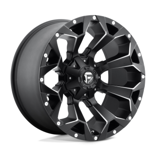 Felga aluminiowa D546 ASSAULT Matte Black Milled Fuel