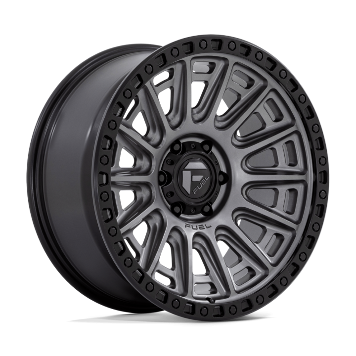 Felga aluminiowa D835 CYCLE Matte Gunmetal W/ Black Ring Fuel