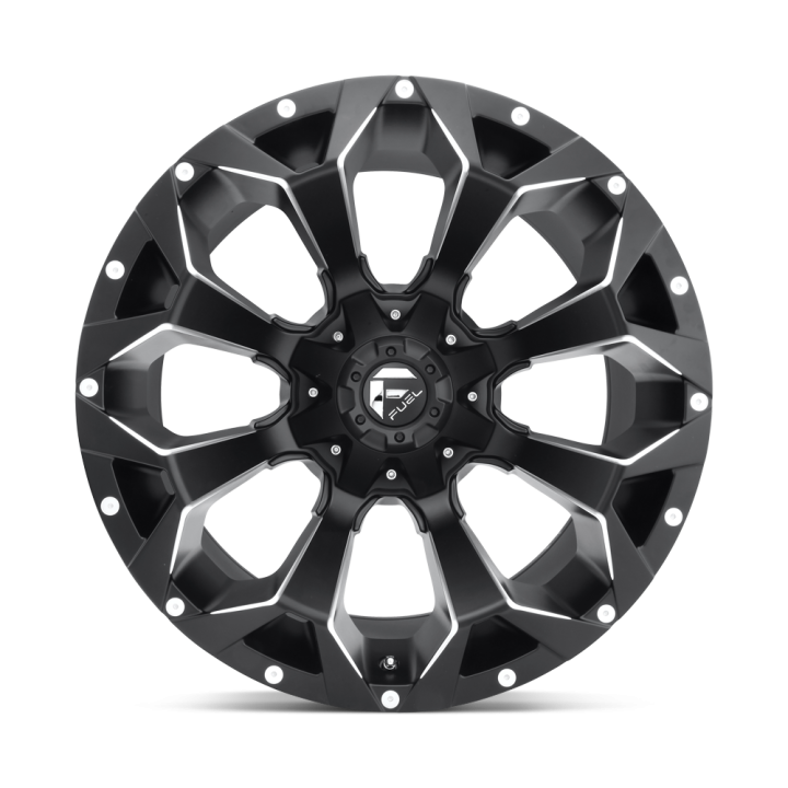 Felga aluminiowa D546 ASSAULT Matte Black Milled Fuel - ujęcie 3