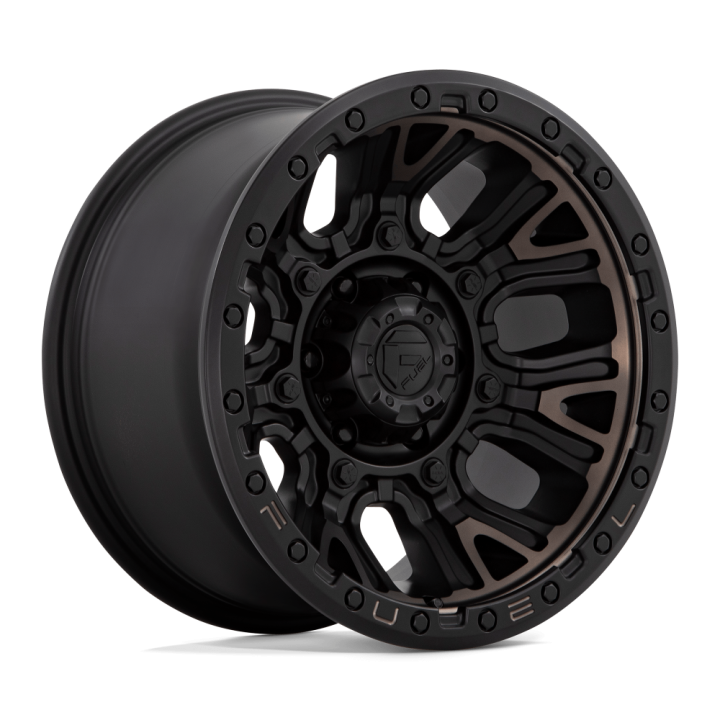 Felga aluminiowa D824 TRACTION Matte Black W/ Double Dark Tint FUEL
