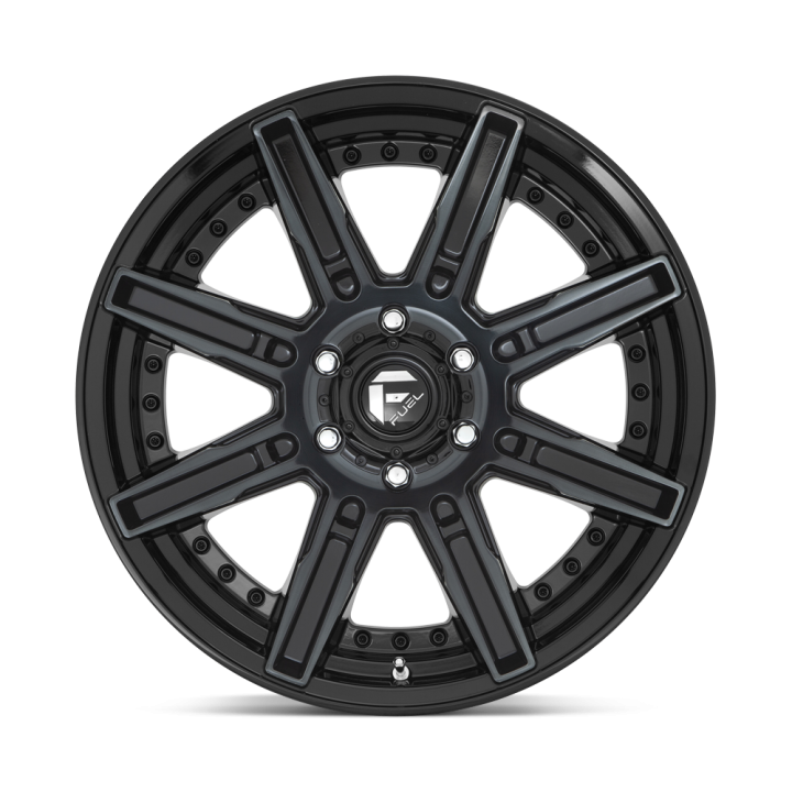 Felga aluminiowa D708 ROGUE Gloss Machined Double Dark Tint FUEL - ujęcie 2