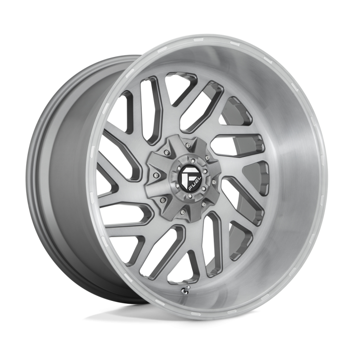 Felga aluminiowa D715 TRITON PLATINUM Brushed Gun Metal Tinted Clear FUEL
