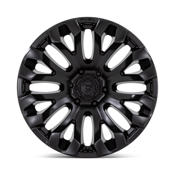 Felga aluminiowa D831 QUAKE Blackout FUEL - ujęcie 3