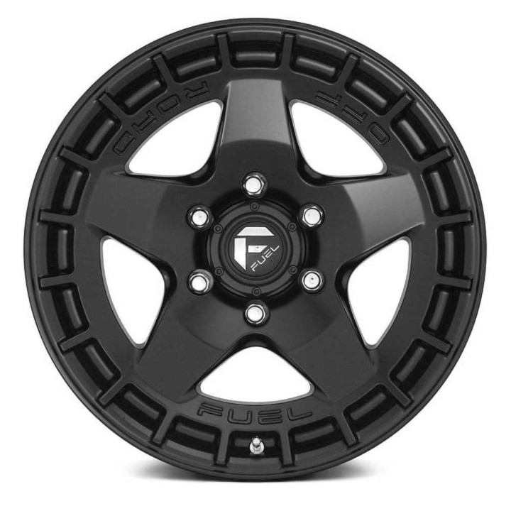 Felga aluminiowa D733 Warp Satin Black Fuel - ujęcie 3