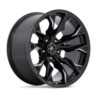 Felga aluminiowa D803 FLAME Gloss Black Milled FUEL