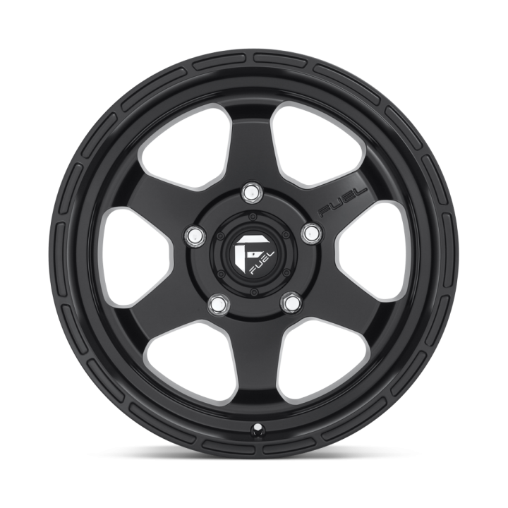 Felga aluminiowa D664 SHOK Matte Black FUEL - ujęcie 2