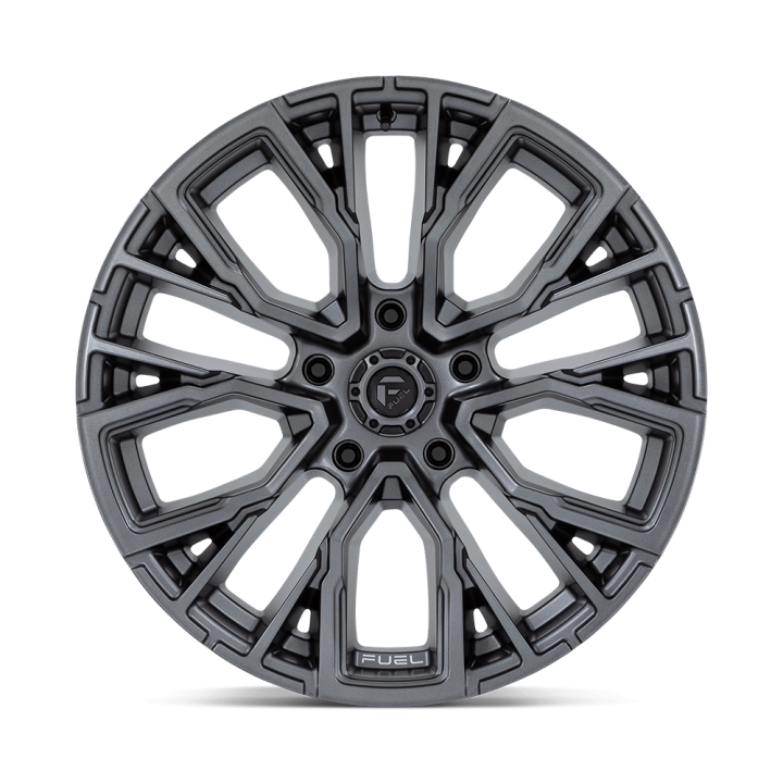 Felga aluminiowa D848 REBAR Matte Gunmetal FUEL - ujęcie 3