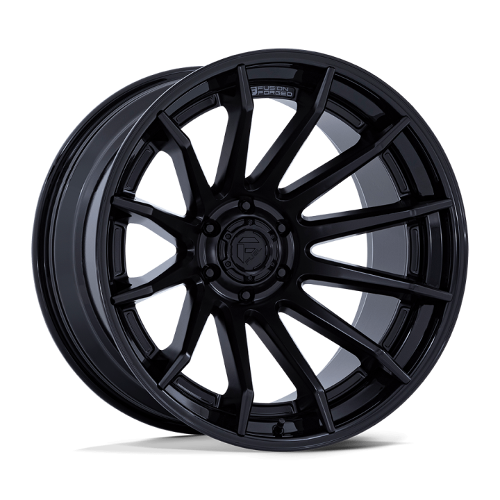 Felga aluminiowa FC403 BURN Matte Black W/ Gloss Black Lip FUEL