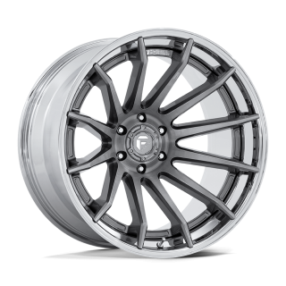 Felga aluminiowa FC403 BURN Platinum W/ Chrome Lip FUEL
