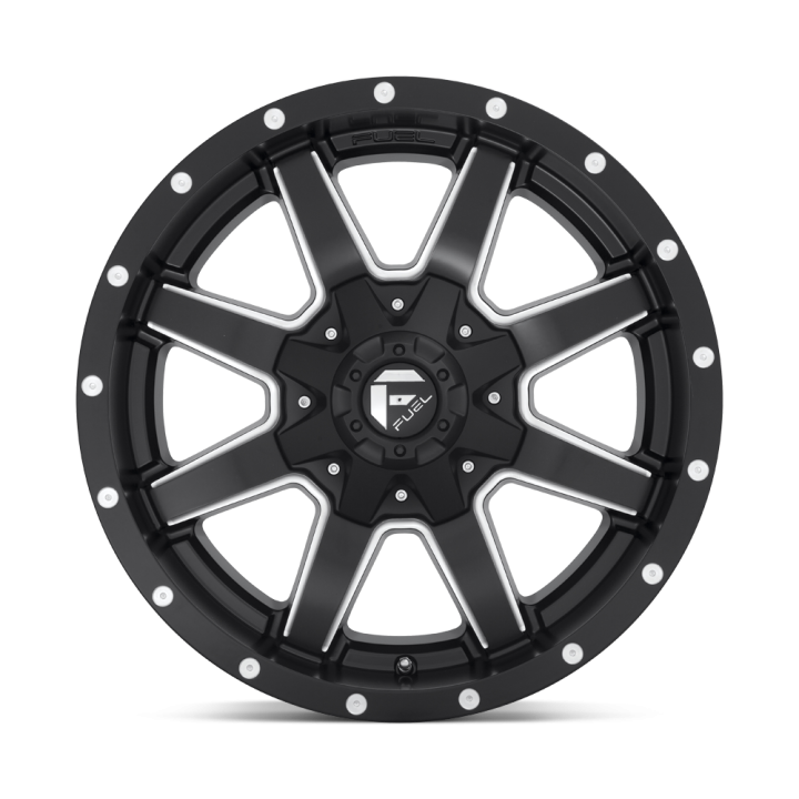 Felga aluminiowa D538 MAVERICK Matte Black Milled FUEL - ujęcie 2