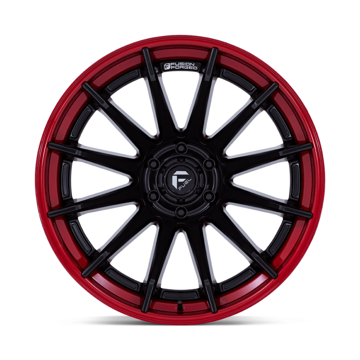 Felga aluminiowa FC403 BURN Matte Black W/ Candy Red Lip FUEL - ujęcie 2
