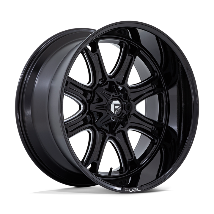 Felga aluminiowa DARKSTAR Gloss Black Milled FUEL