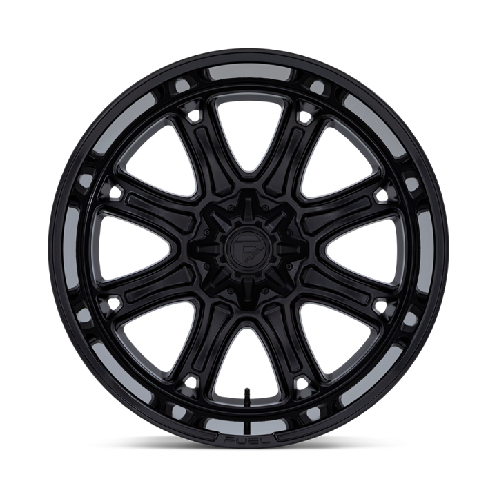 Felga aluminiowa DARKSTAR Matte Black W/ Gloss Black Lip FUEL - ujęcie 3