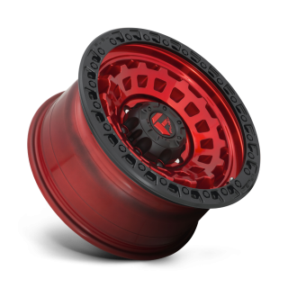 Felga aluminiowa D632 ZEPHYR Candy Red Black Bead Ring FUEL - ujęcie 2