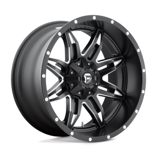 Felga aluminiowa D567 LETHAL Matte Black Milled FUEL