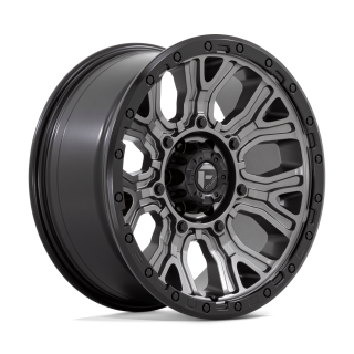 Felga aluminiowa D825 TRACTION Matte Gunmetal W/ Black Ring FUEL