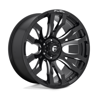 Felga aluminiowa D673 BLITZ Gloss Black Milled FUEL