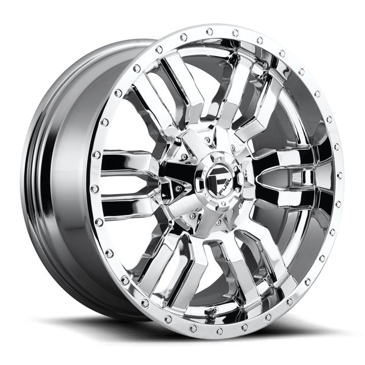 Felga aluminiowa D631 SLEDGE Chrome Plated FUEL