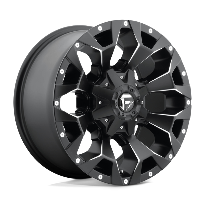 Felga aluminiowa D546 ASSAULT Matte Black Milled FUEL