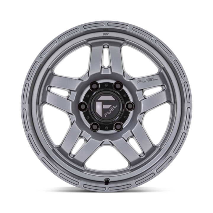 Felga aluminiowa D801 OXIDE Matte Gunmetal FUEL - ujęcie 3