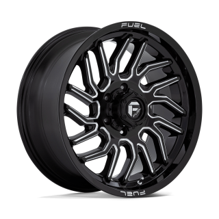 Felga aluminiowa D807 HURRICANE Gloss Black Milled FUEL