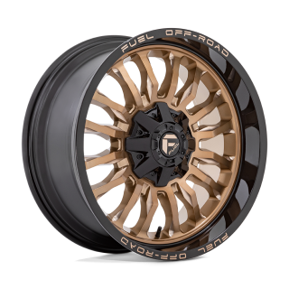 Felga aluminiowa D797 ARC Platinum Bronze W/ Black Lip FUEL